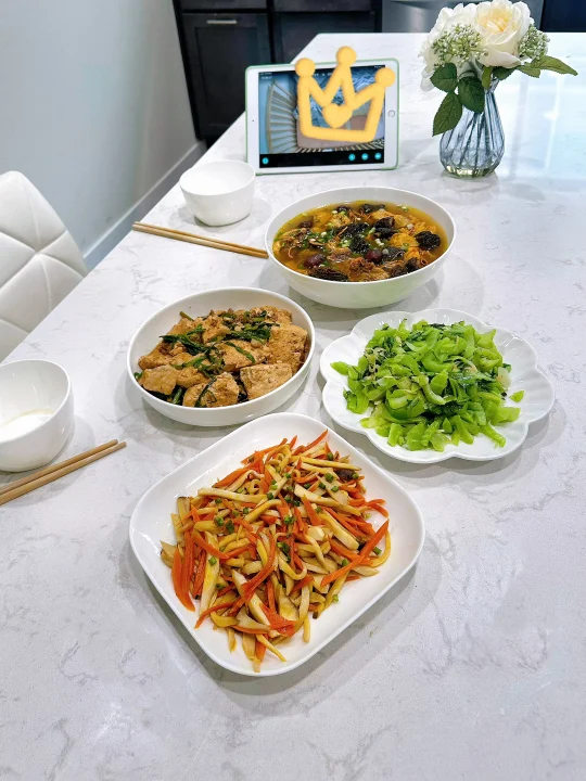 北美抗通胀第219天｜✨为家人做干净漂亮菜