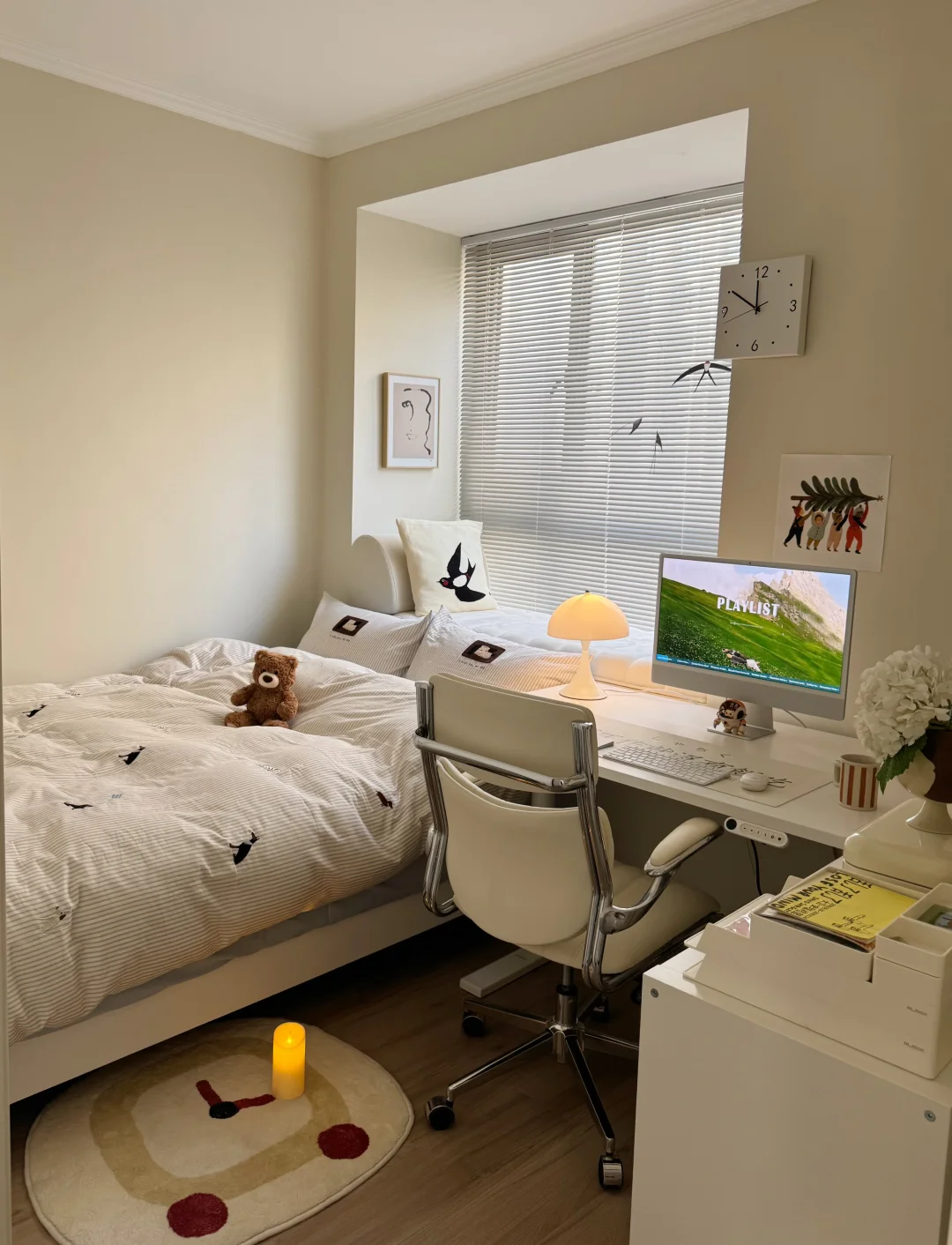 谁懂啊……有个P大的房间就很幸福呀✌️