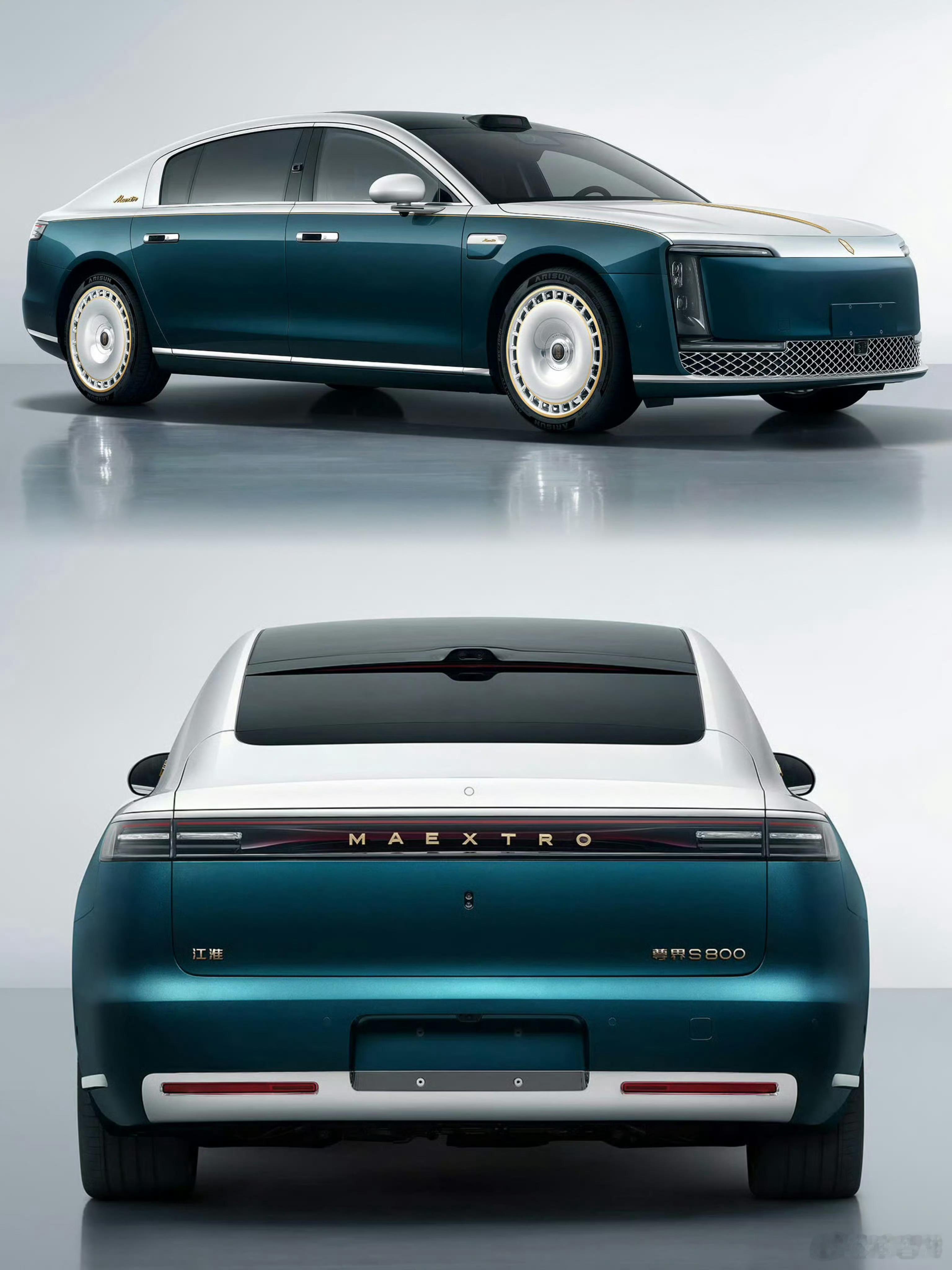 工信部车展：尊界S800 Grand Design尊界MPV：V800 