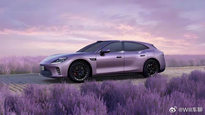 启境GT7普罗旺斯紫车色亮相 虽然很喜欢紫色，但感觉紫色是女性色，适配女司机。 