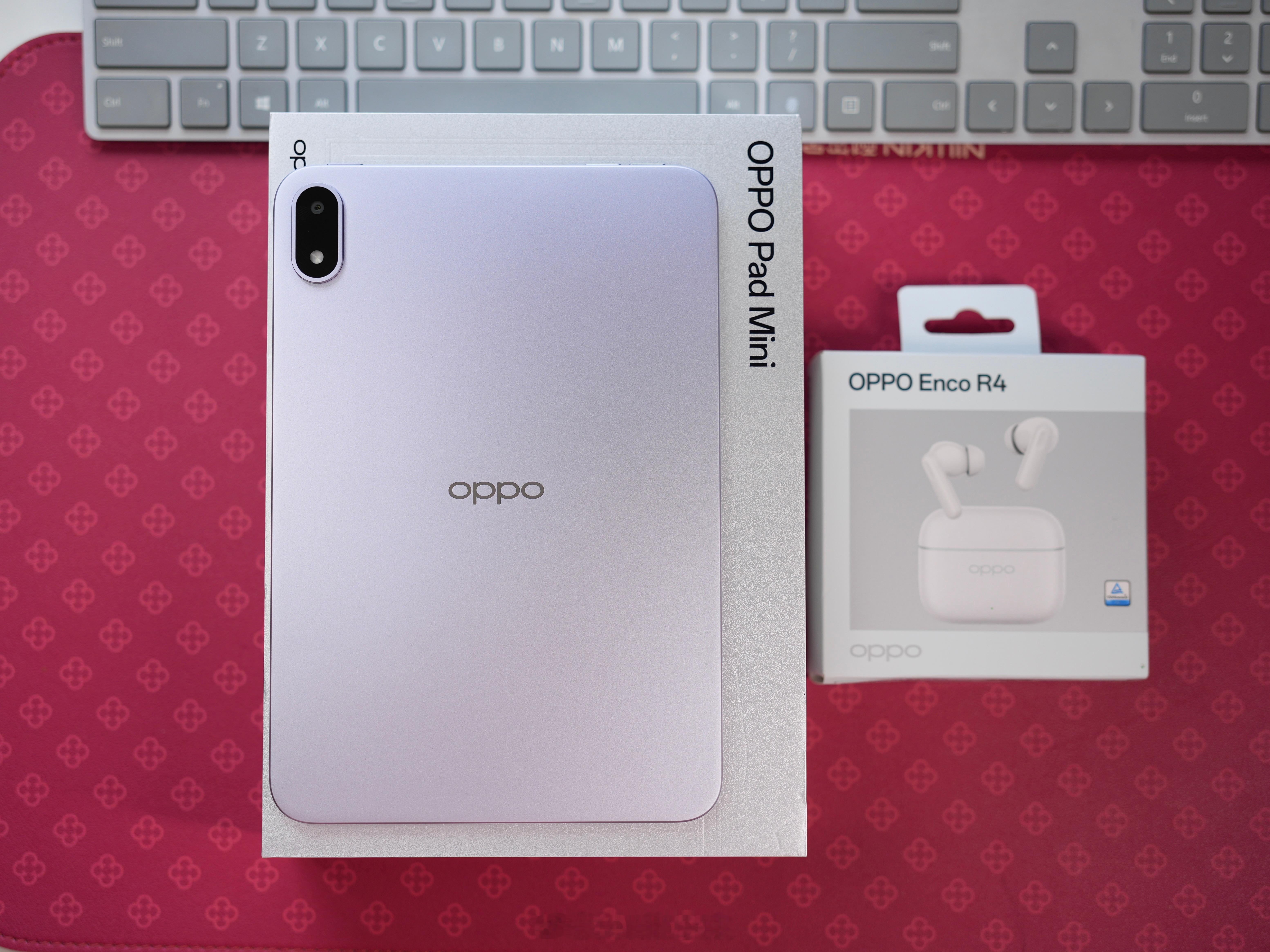 到货了！OPPO Pad mini莫奈紫