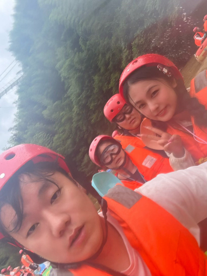 幸福漂流！！！开心！！！ 六安·霍山大峡谷漂流