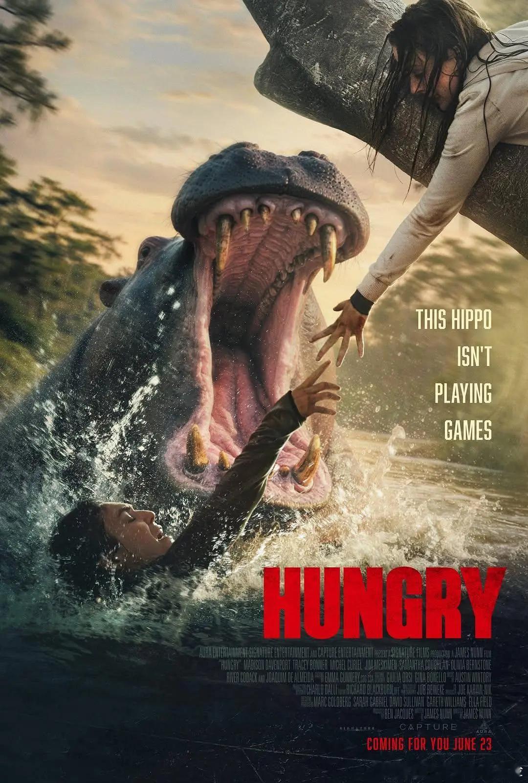 【饥饿河马】 Hungry (2026)美影 惊悚/恐怖 中英字幕跨+渡+讯 见