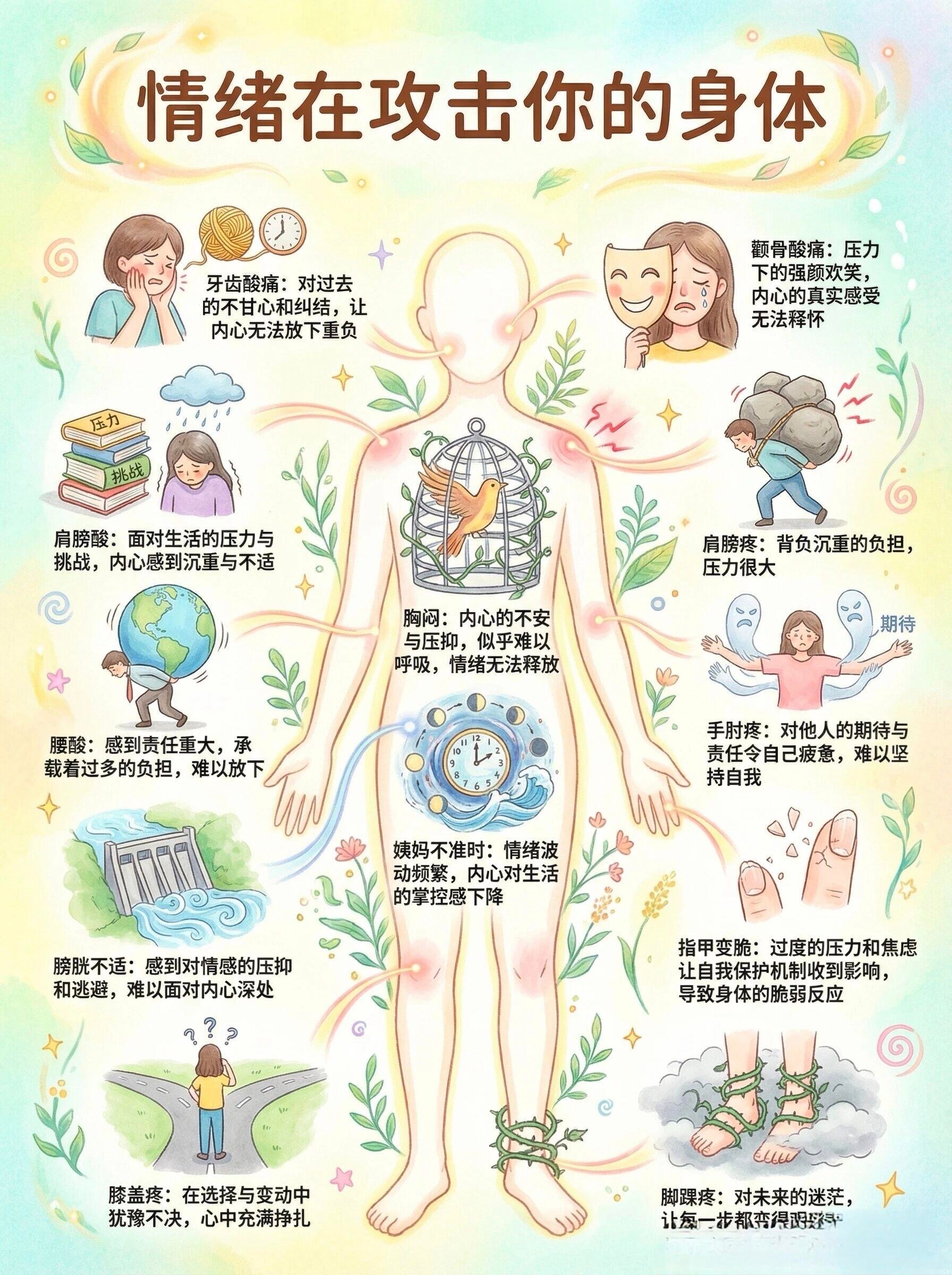 牙齿和情绪的关系调节情绪，从来不是为了“开心”，而是为了守护我们的身体 