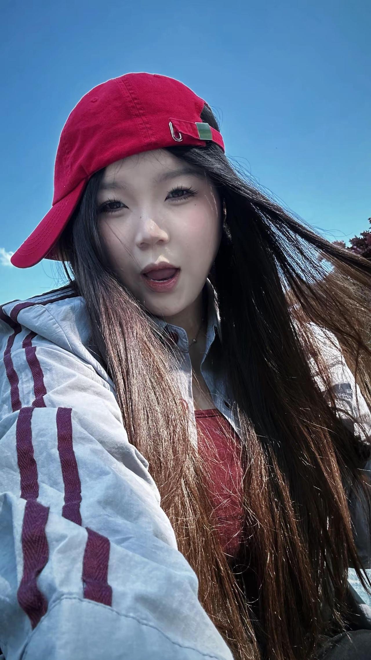 周末一睁开眼睛 心情挺好💭快乐环岛 公园拍照📷奇妙帽子