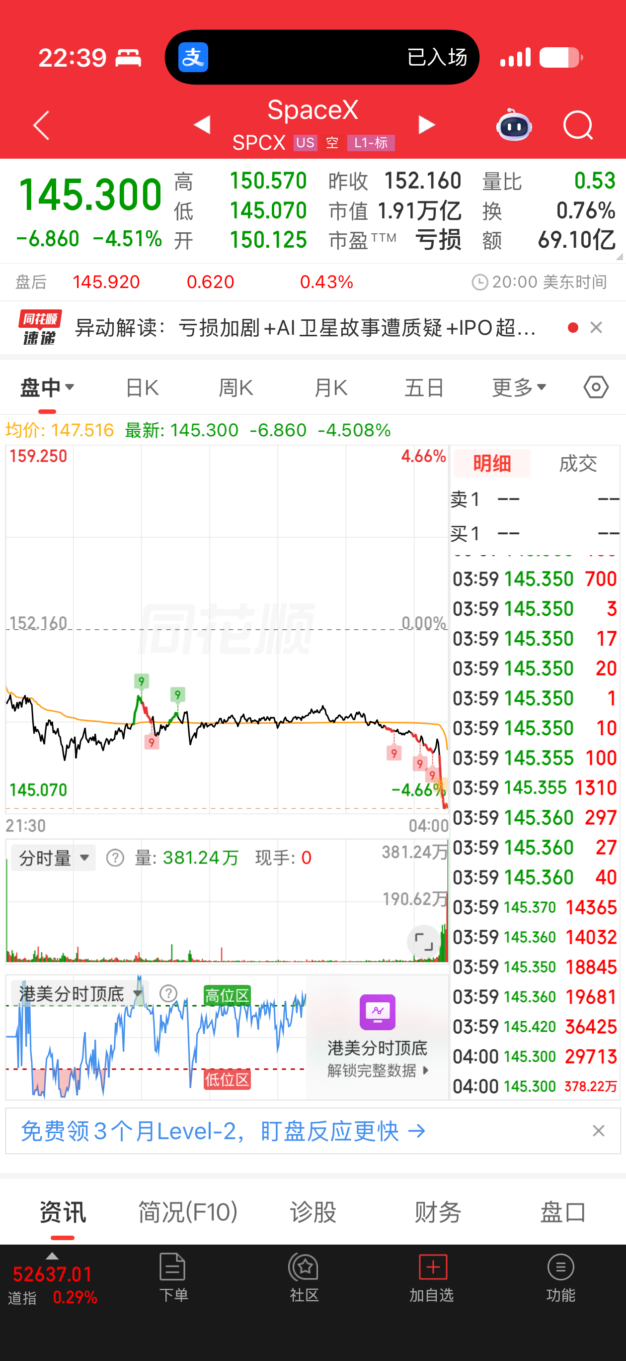 现在看来，川建国和马斯克不让中国人买 SpaceX 股票简直是用心良苦。 