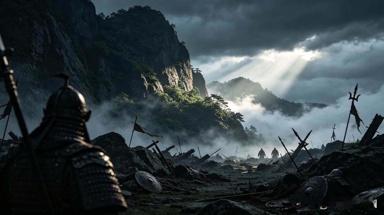 定军山之战，夏侯渊其实可以火烧定军山，逼刘备出来。把军队分成东、南两营太被动了，