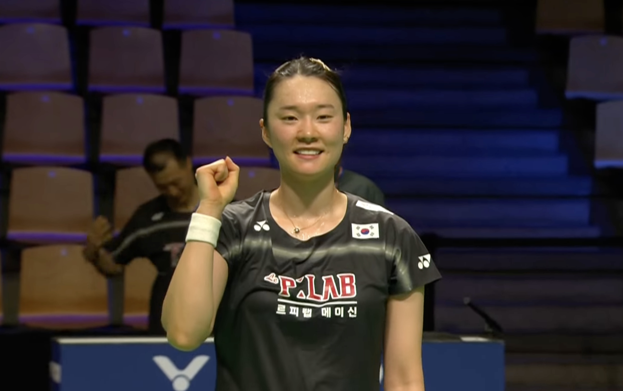 韩国队小组第一出线！泰国队小组第二2号场地【尤杯D组：韩国🇰🇷 3-0 🇹