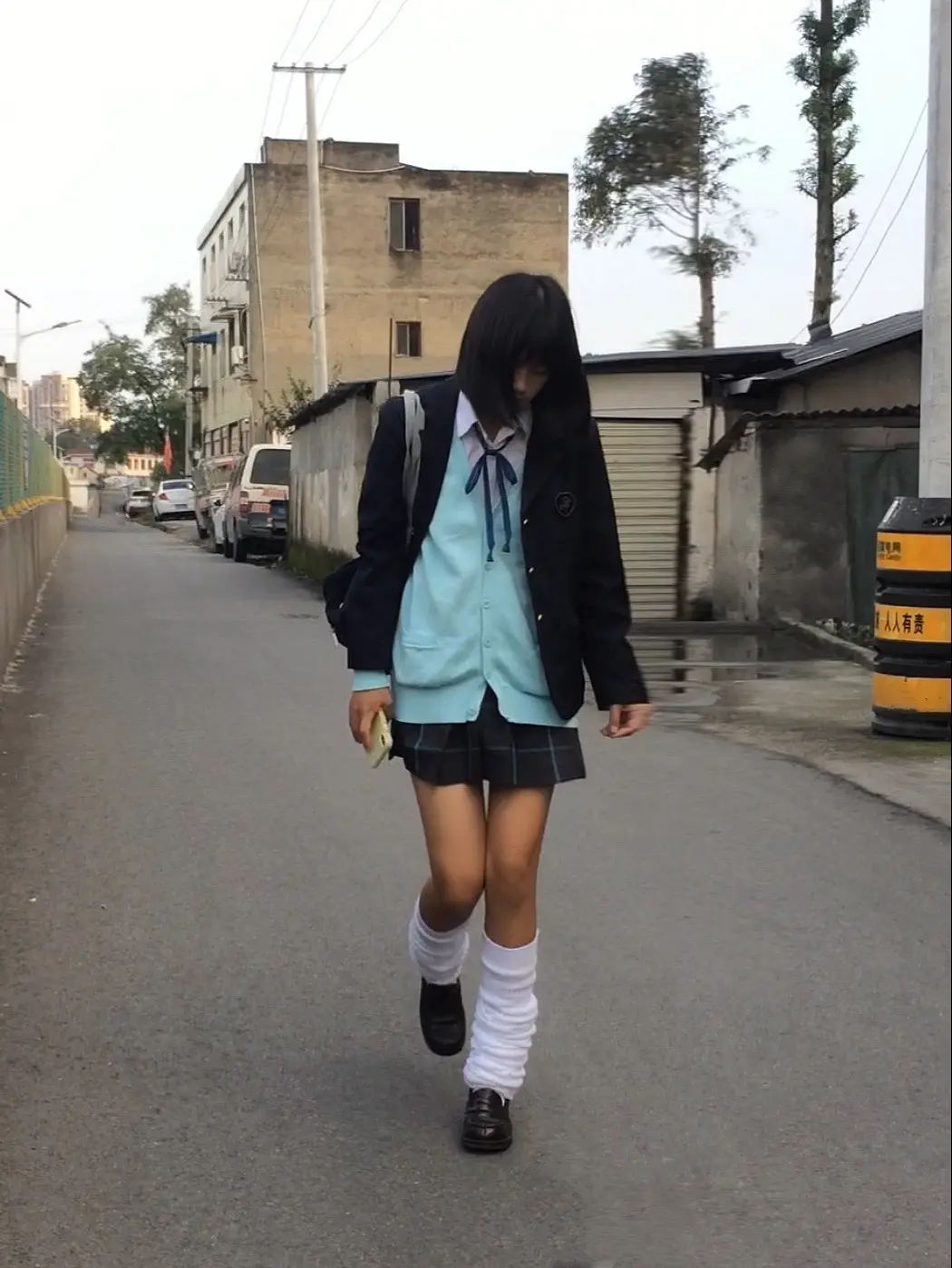 不愧是校供妹的搭配