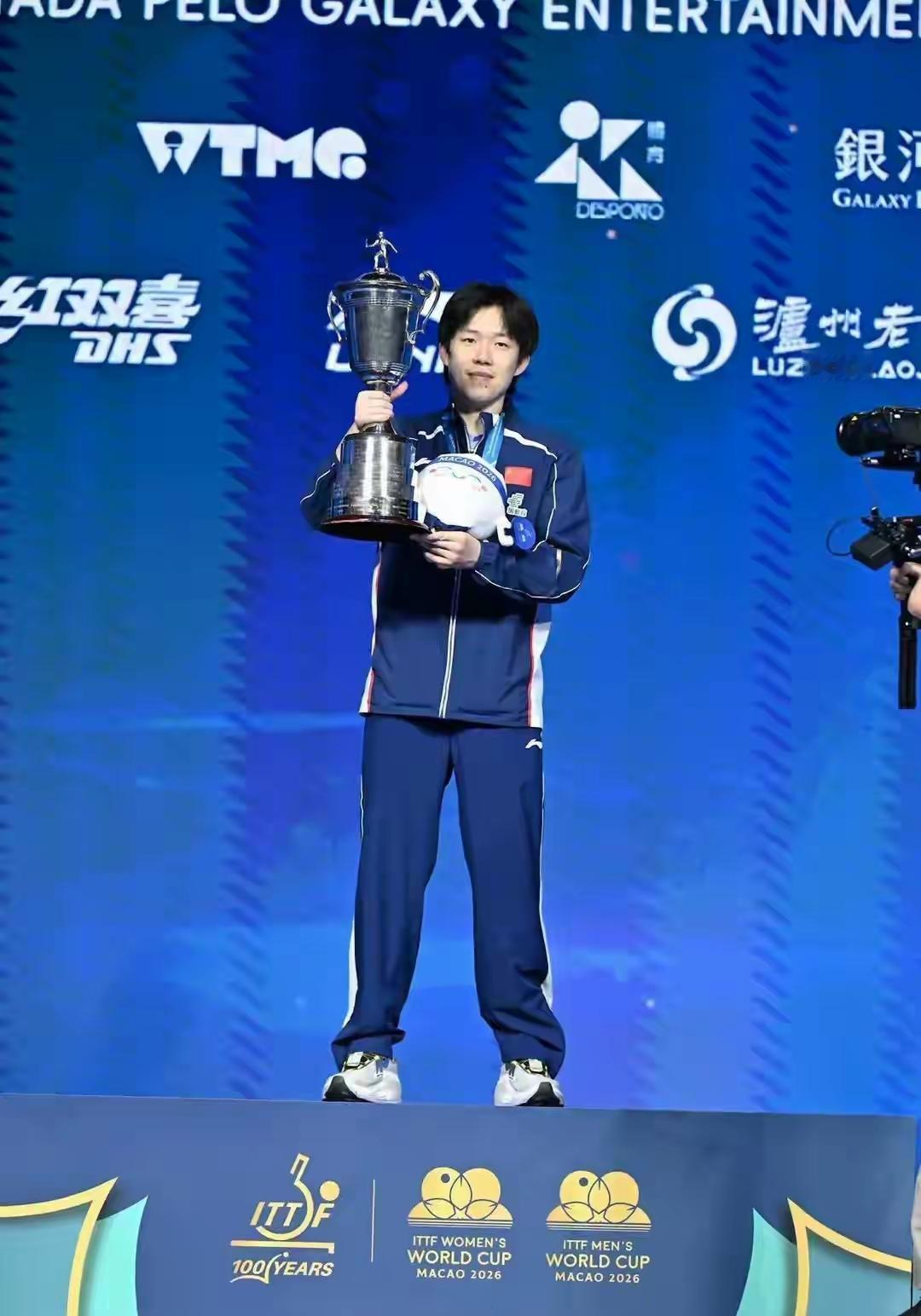 我没让你们失望，
王楚钦赛后采访坦言，
这一场世界杯男单决赛，王楚钦觉醒了

国