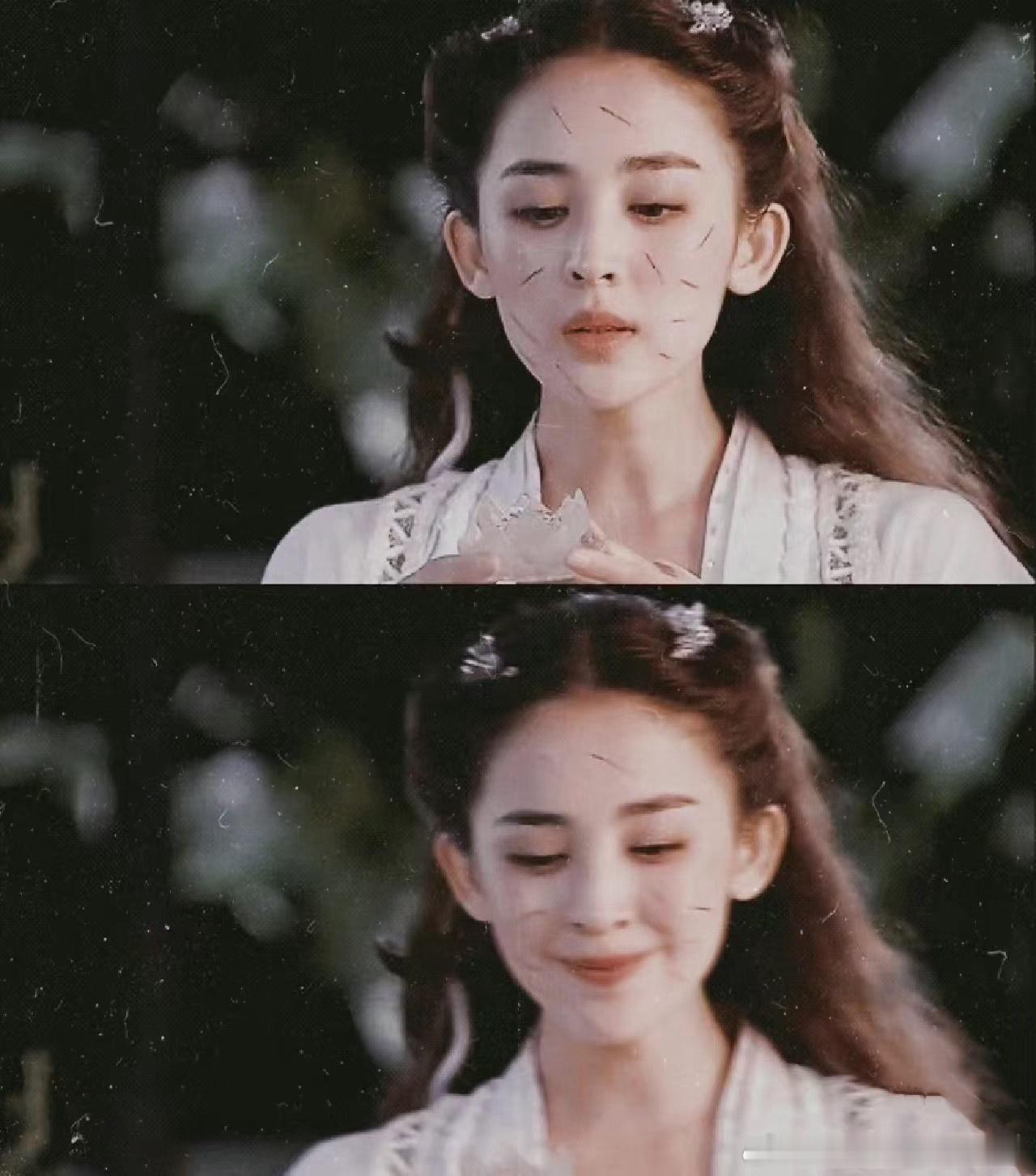 娜扎ccd梦回小雪  娜扎再现经典造型，红唇白袍宛如初见！岁月沉淀，美人更添韵味