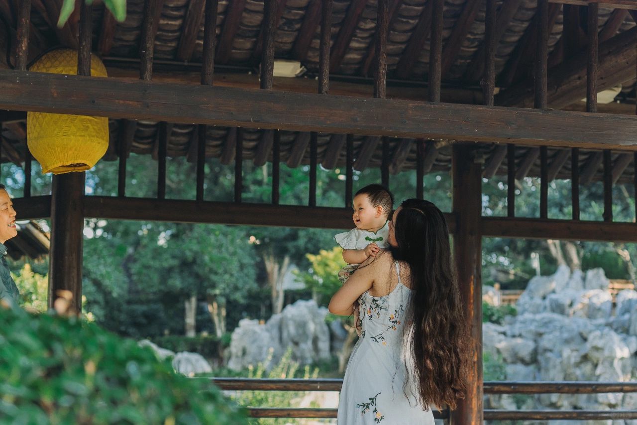 有一个女儿，就够了❗️
