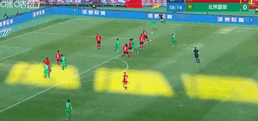 北京国安北京国安中超联赛 赛鸟助攻，法比奥头球破门扳回一球辽宁铁人2-1北京国安