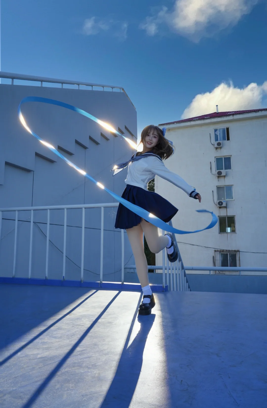 蓝天元气少女教程