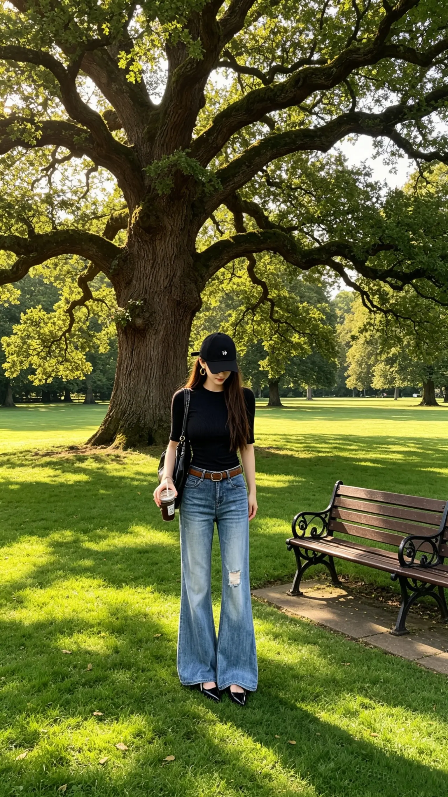 微喇裤+尖头鞋 yyds.这个春夏就这样穿吧！！