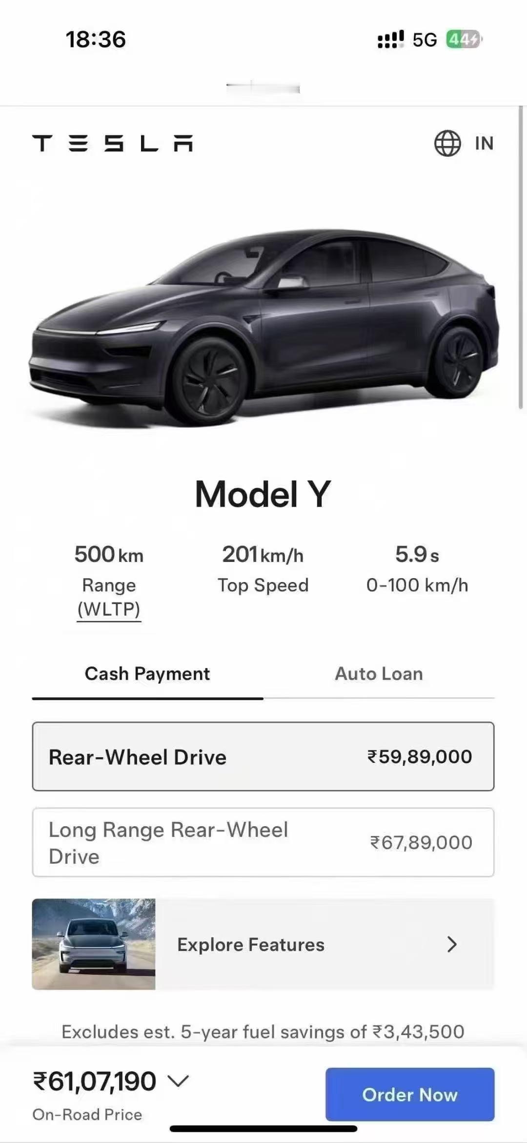 特斯拉正式登陆印度🇮🇳还是印度人有钱啊[思考]Model Y起售价59890