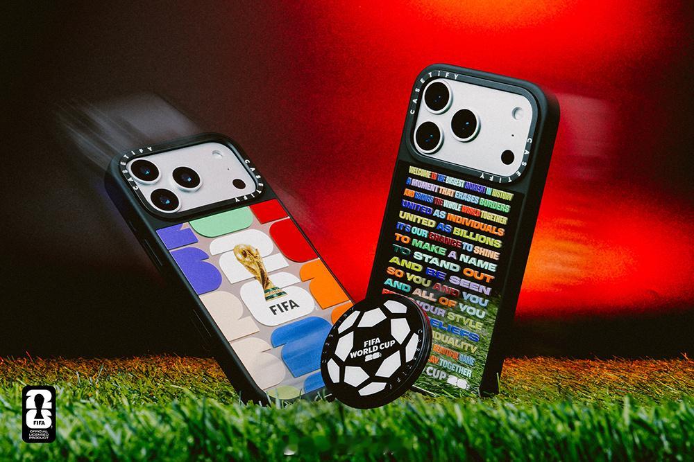 2026 年国际足联世界杯正式开赛，国际潮流生活方式品牌 CASETiFY 宣布