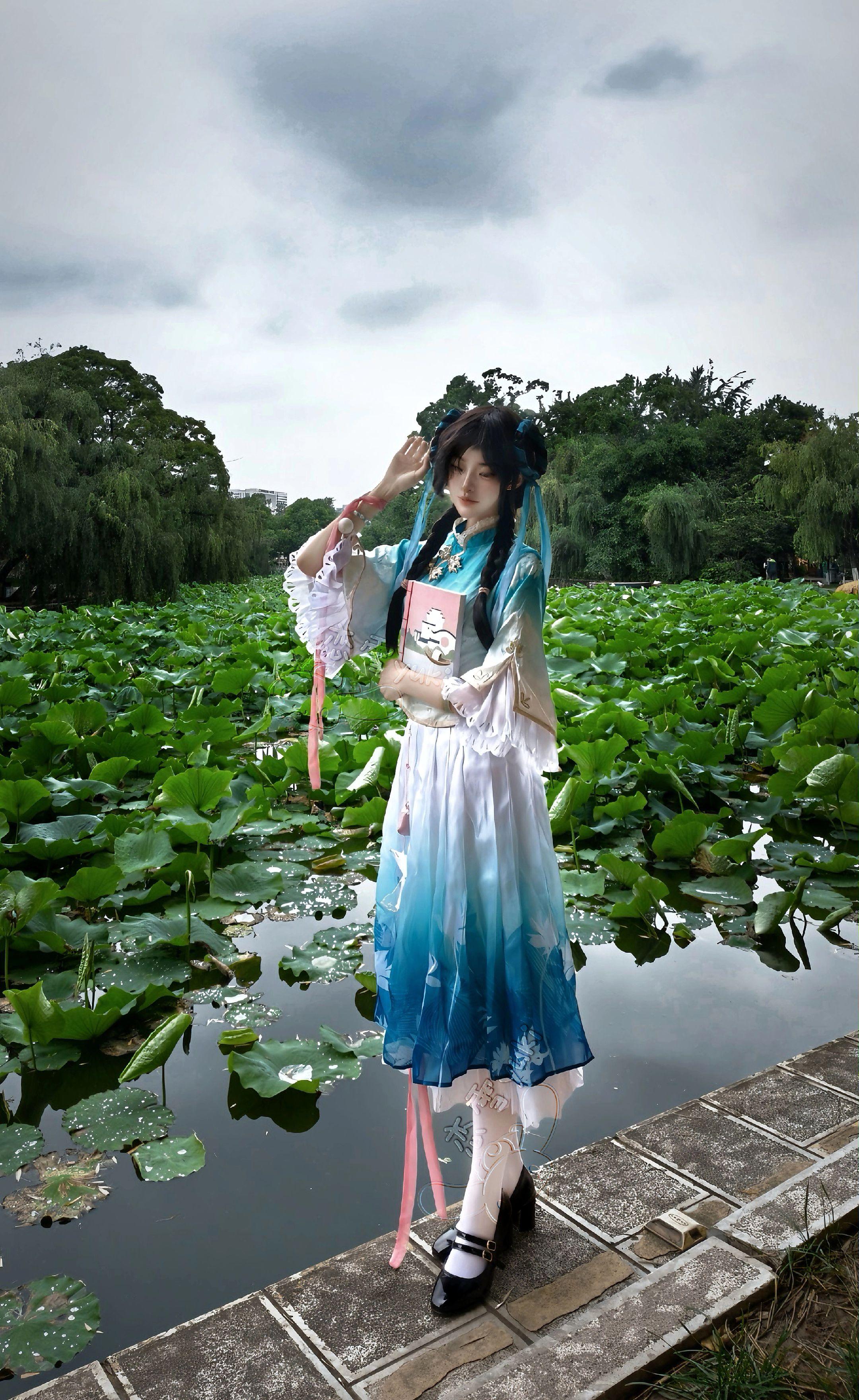 我的id是江南美人。西施诗雨江南王者荣耀