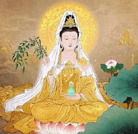 恭喜你沾了菩萨的光，增了功德，修了容颜，安了心 