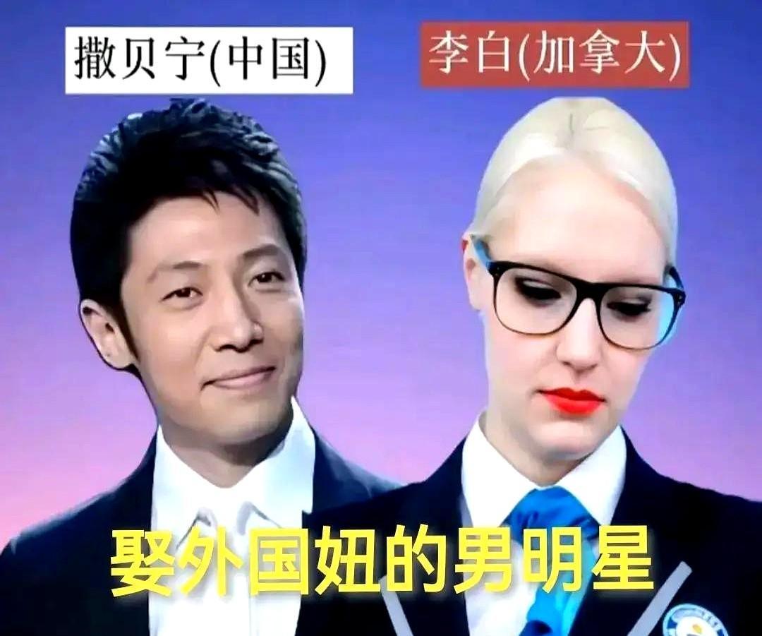 吵架用中文，哄人用法语，第二天全忘了——这哪是婚姻，这是语言版的默契接龙。
刘烨