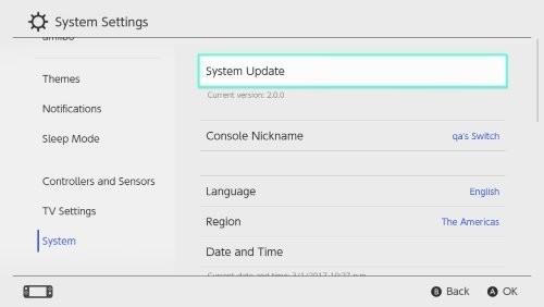 任天堂Switch游戏机18.0.1版更新发布：无需重启即可完成