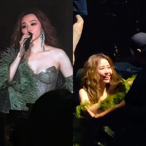 张靓颖演唱会她已经摔了两回了！

2015年工体舞台2米坠落，张靓颖含泪重返舞台