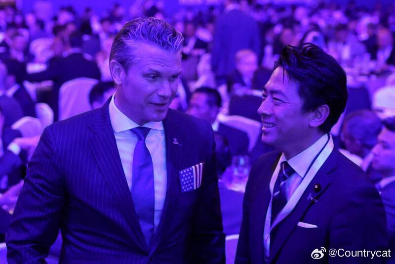 香格里拉对话场边会谈 美日同意加快导弹研发与生产海外新鲜事 日本防卫大臣小泉进次