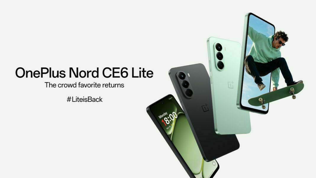 一加 Nord 竟然要回国了一加Nord CE6 Lite：6.72”1080P