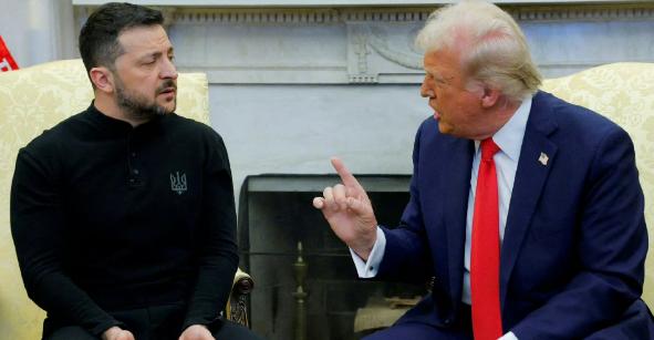 不要去抱怨，拿出你从前的勇气去“阻止”他！如今特朗普面对泽连斯基，大概率也只能这