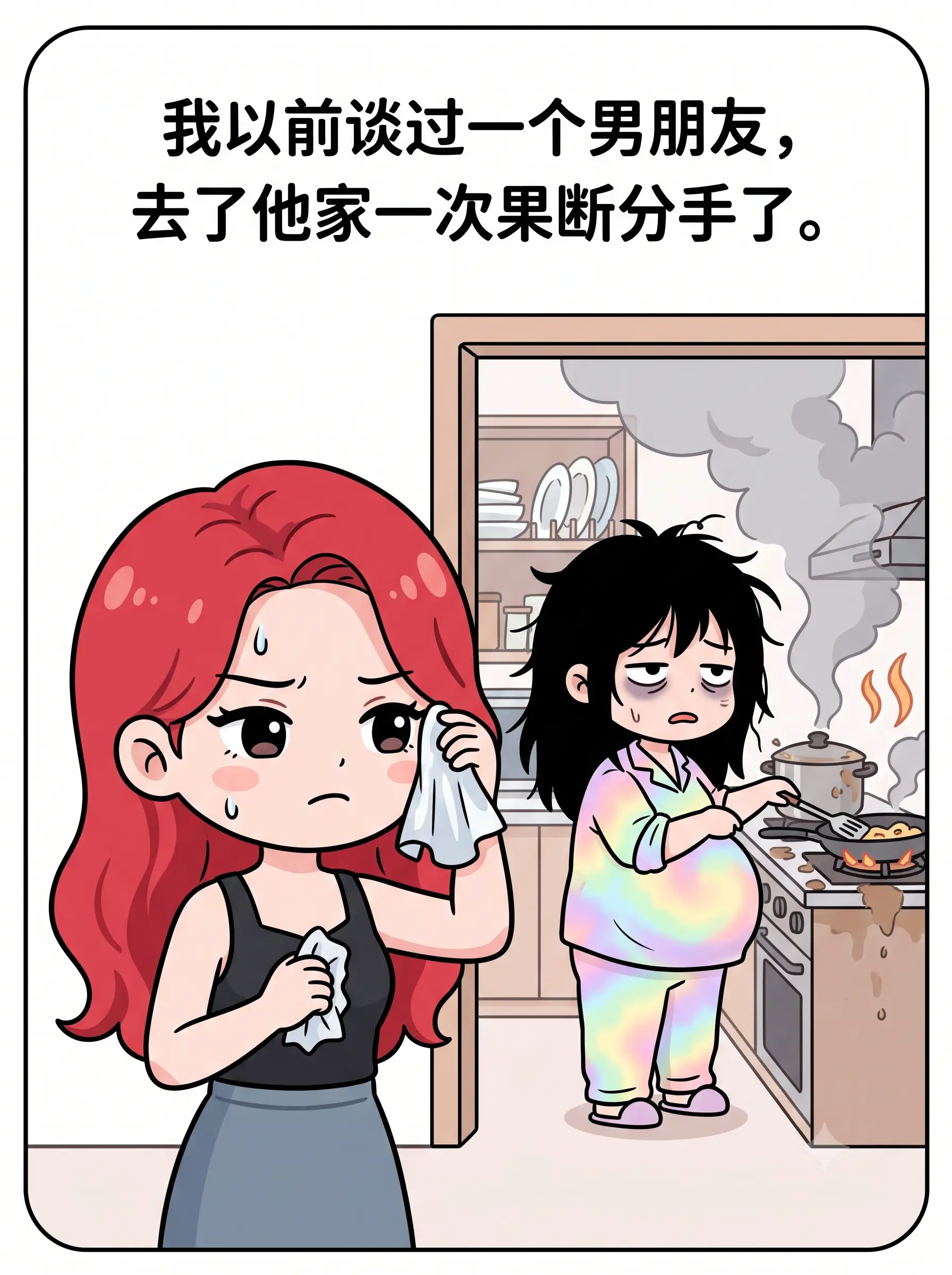 去了一趟男朋友家，看到怀孕嫂子的待遇，我连夜发了分手短信！
