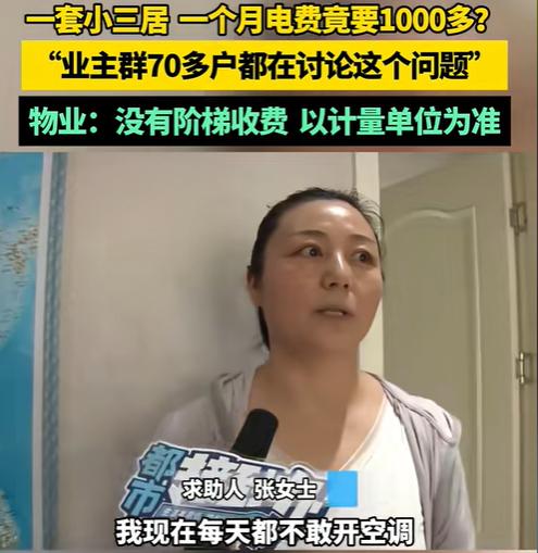 [中国赞]河南，8月26日，一女子说在家都不敢开空调了，因为每月用电量接近200
