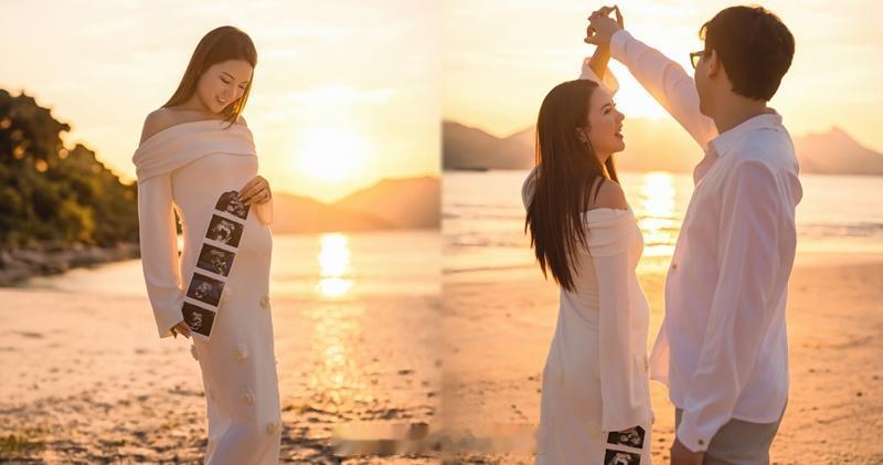 明报：前友谊小姐邝美璇宣布怀孕 与老公合照分享幸福时刻2020年香港小姐竞选友谊