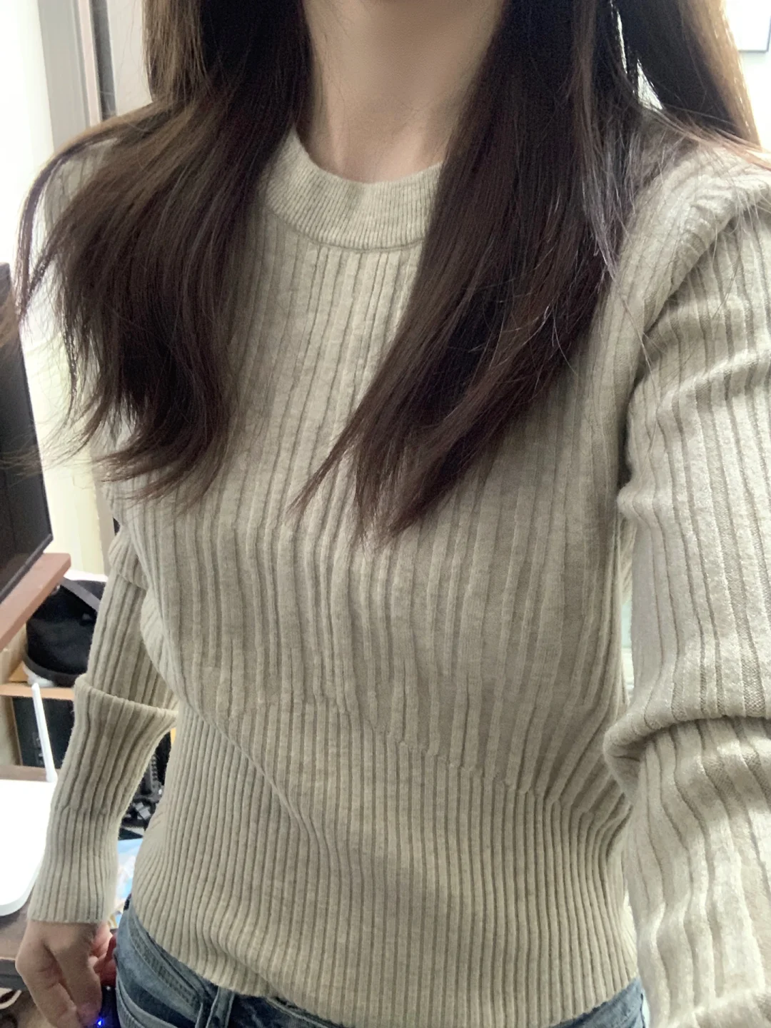 可太喜欢这件针织衫啦！