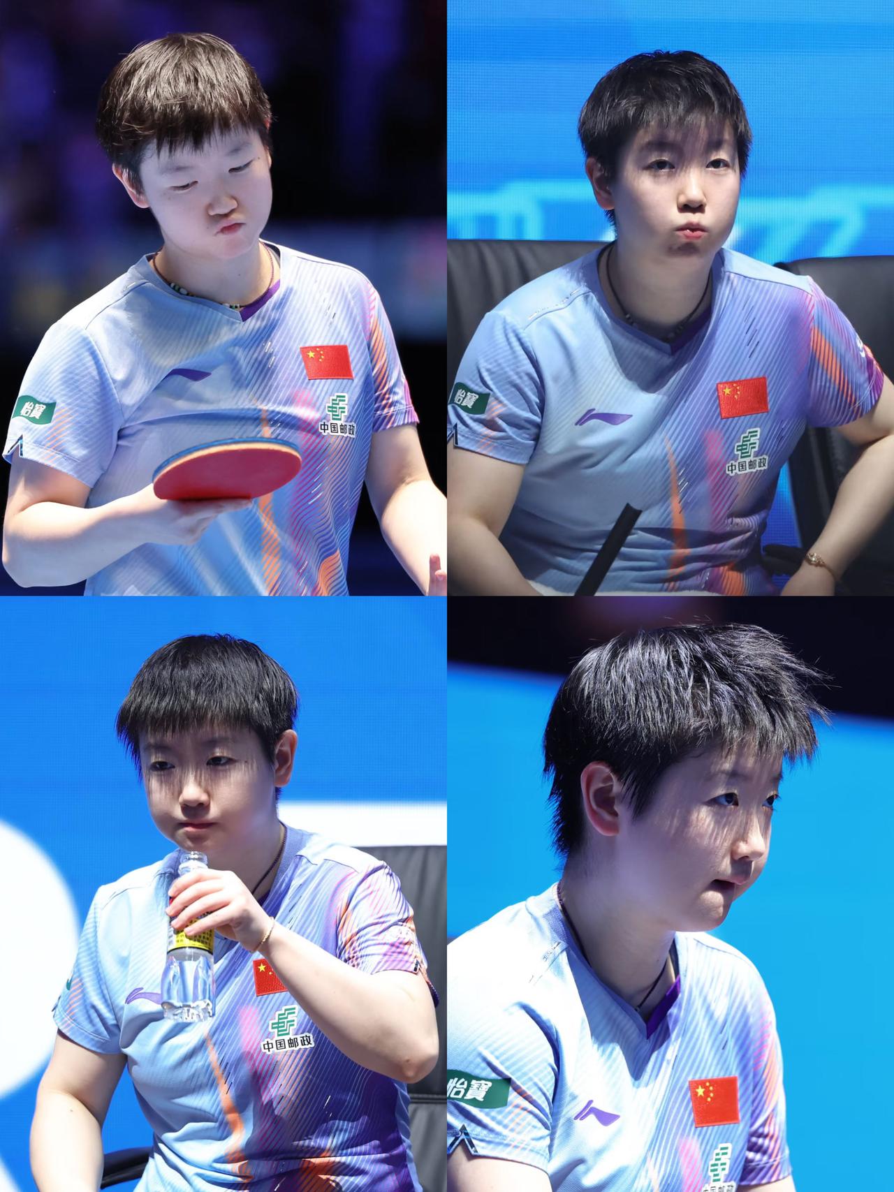 都别担心莎莎了！今天重庆冠军赛抽签嘉宾突然从孙颖莎换成了朱雨玲，不是因为别的，而