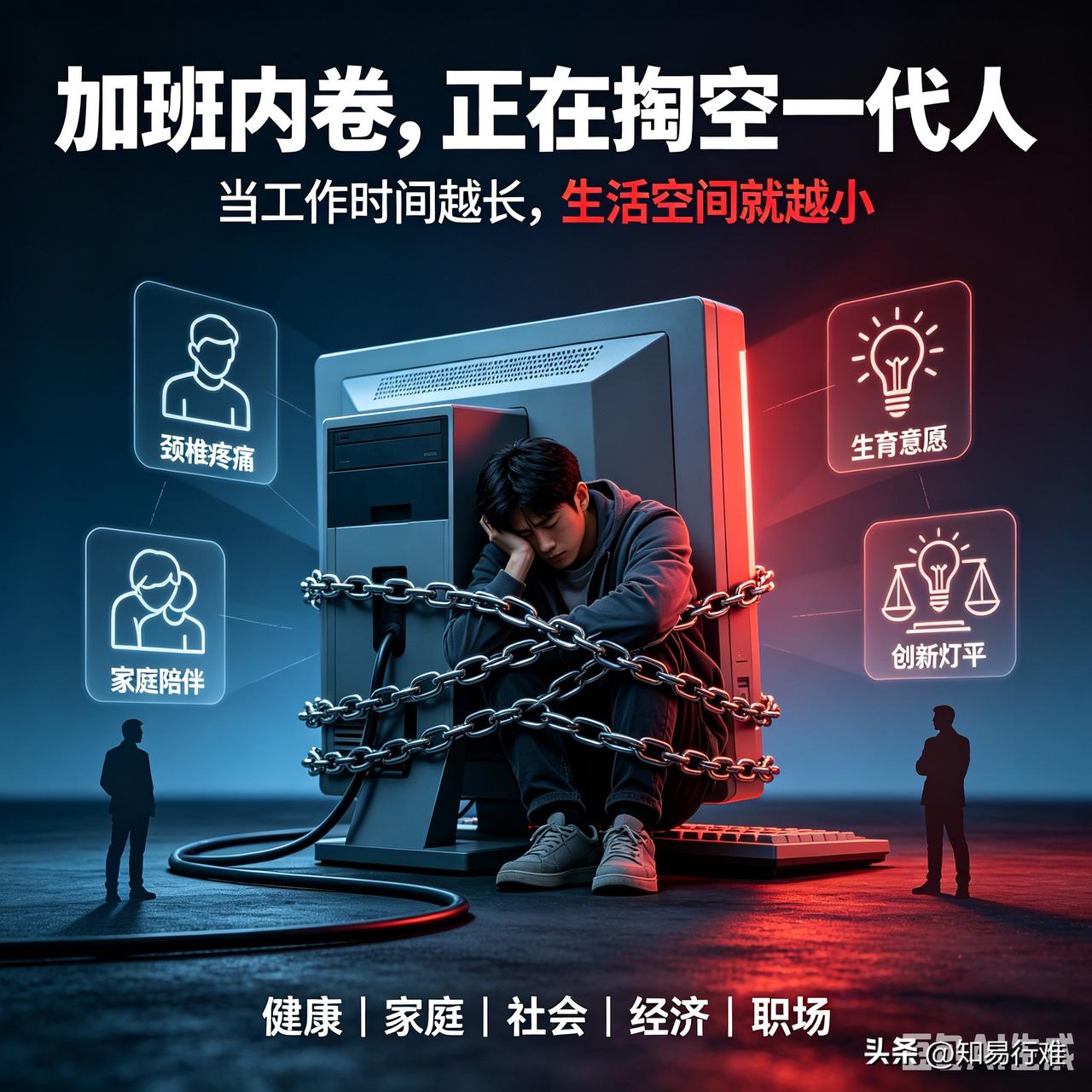 全民加班泛滥，早已不是敬业，是拖垮社会的隐形毒药

不知道从什么时候开始，无偿加