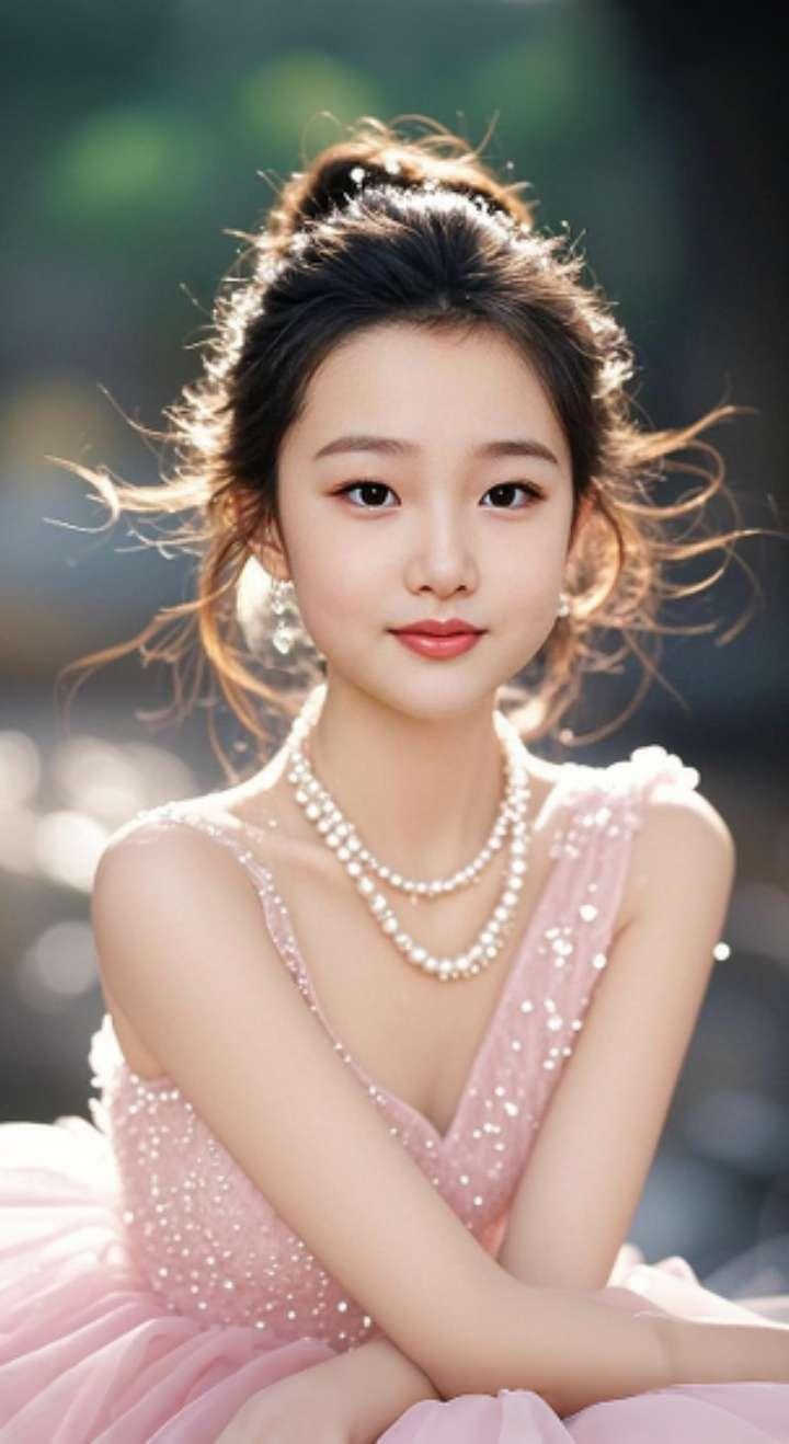 AI扩图 AI粉漾佳人