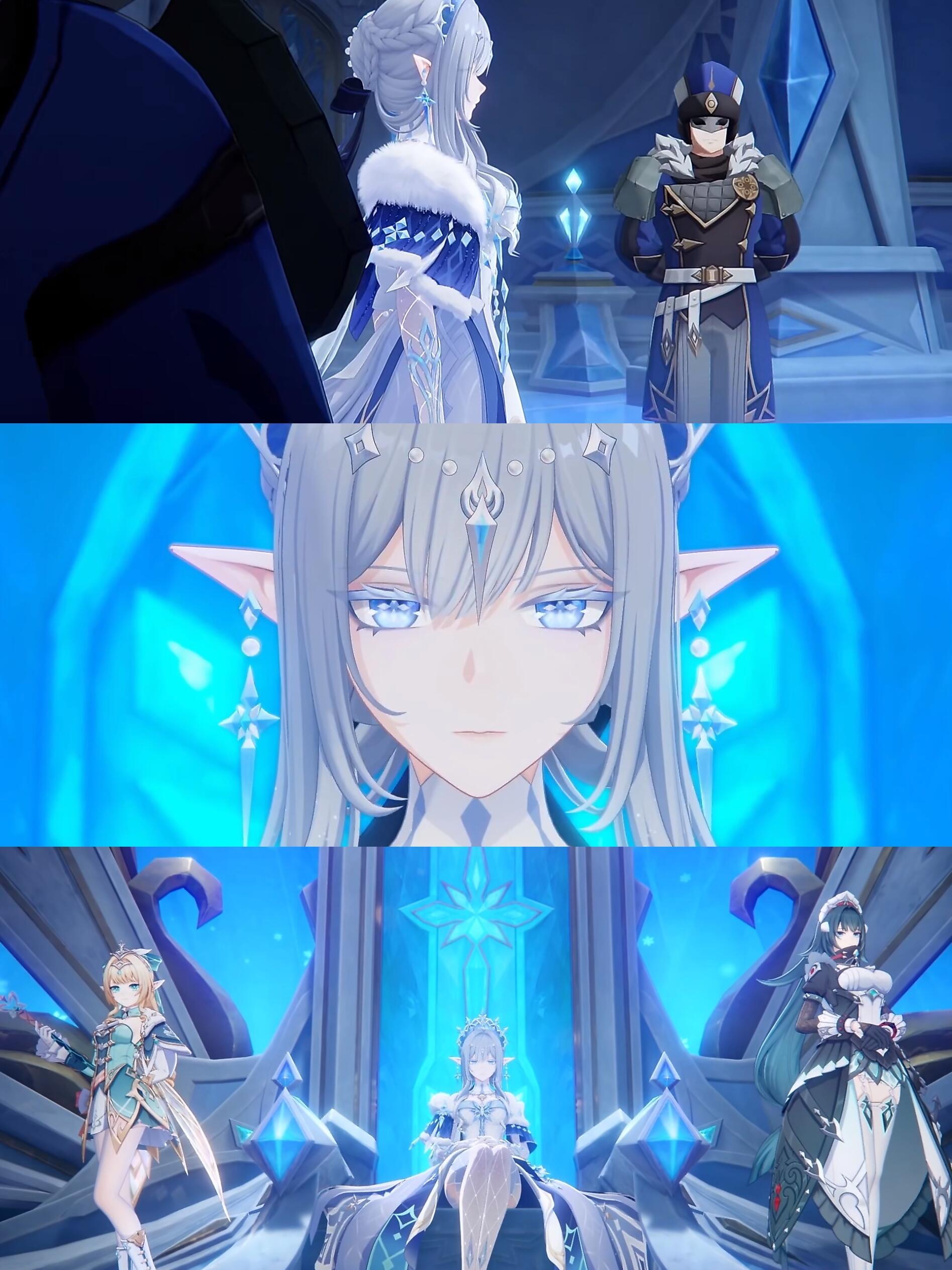 💙原神直播原神原神挪德卡莱二创 至东新角色建模，大家觉得怎么样？ 