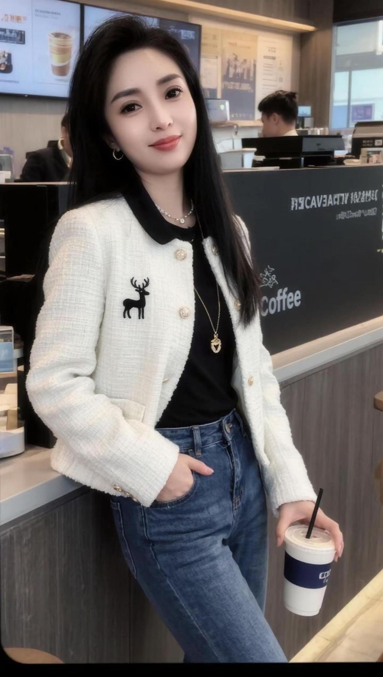 穿搭穿搭 咖啡馆日常 氛围感穿搭