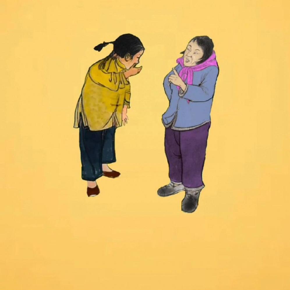 不说100%，至少80%的概率，
女人比男人要难相处。
就说刚8点多的时候骑着电