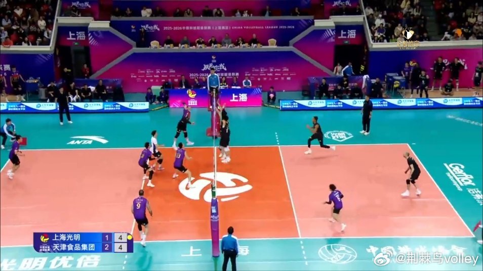 上海已经在悬崖边上了，再输就没了。排超中国男排超级联赛中国男排荆棘鸟volley