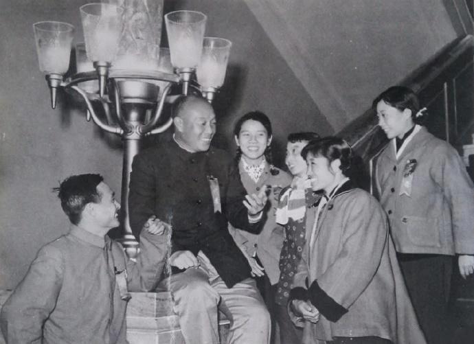 1959年群英会代表崔嵬 吕瑞英 童超等
