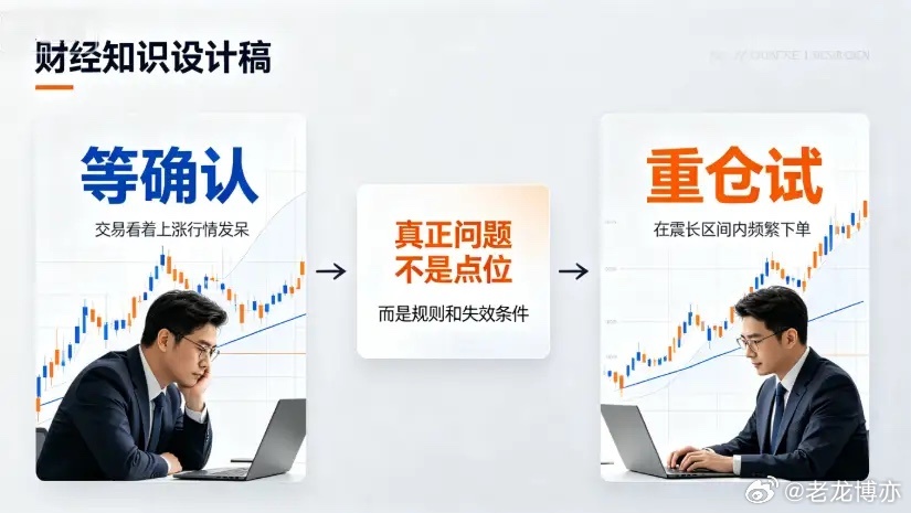 交易两大致命误区：一个踏空、一个亏光，根源都是追求“完美入场”在交易市场里，有两