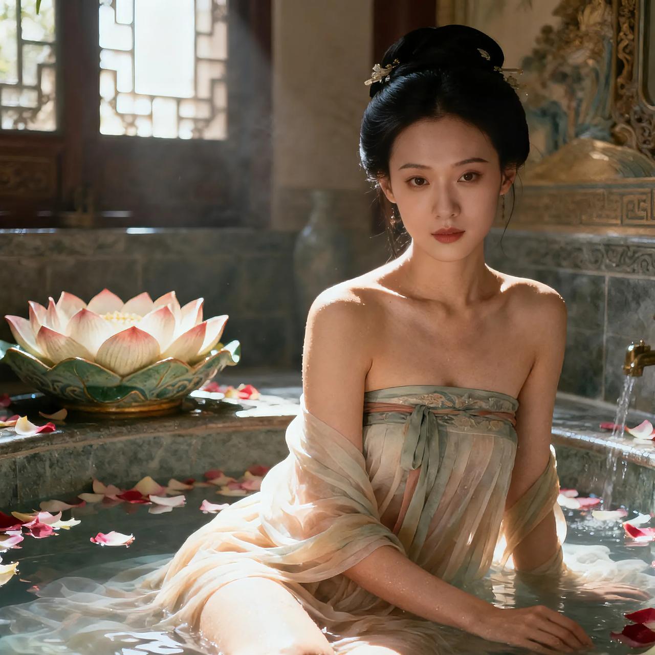 别尬黑！贵妃出浴像哪来的败坏风气？
 
最近有人说贵妃出浴像会败坏风气，真的有点