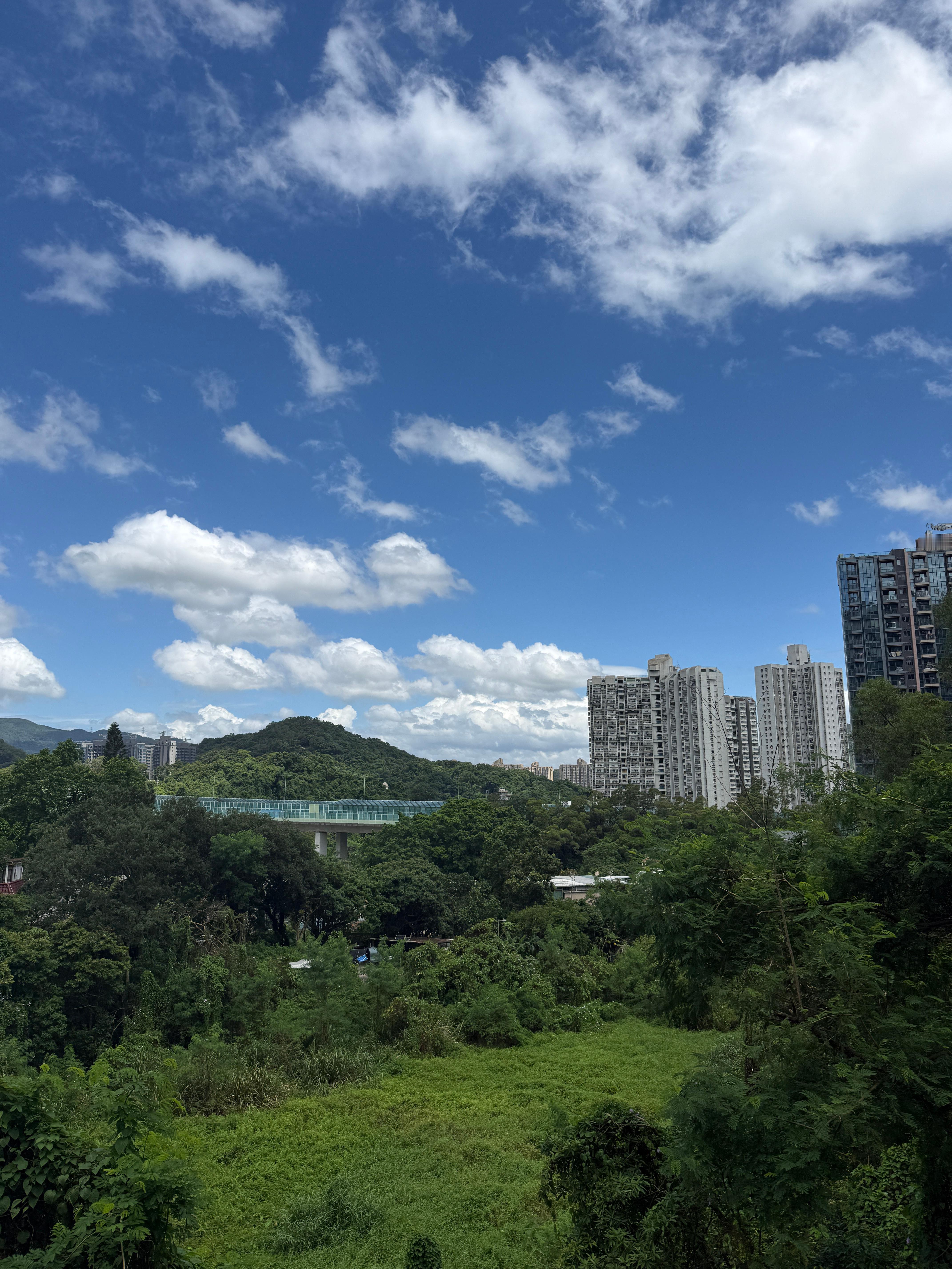 天气好。。。。 