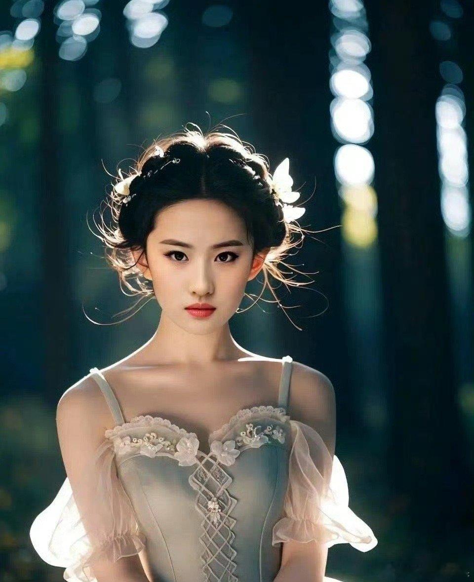 #刘亦菲[超话]# 请问刘亦菲真的不是落入人间的仙子吗？这个五官的含金量不需要多