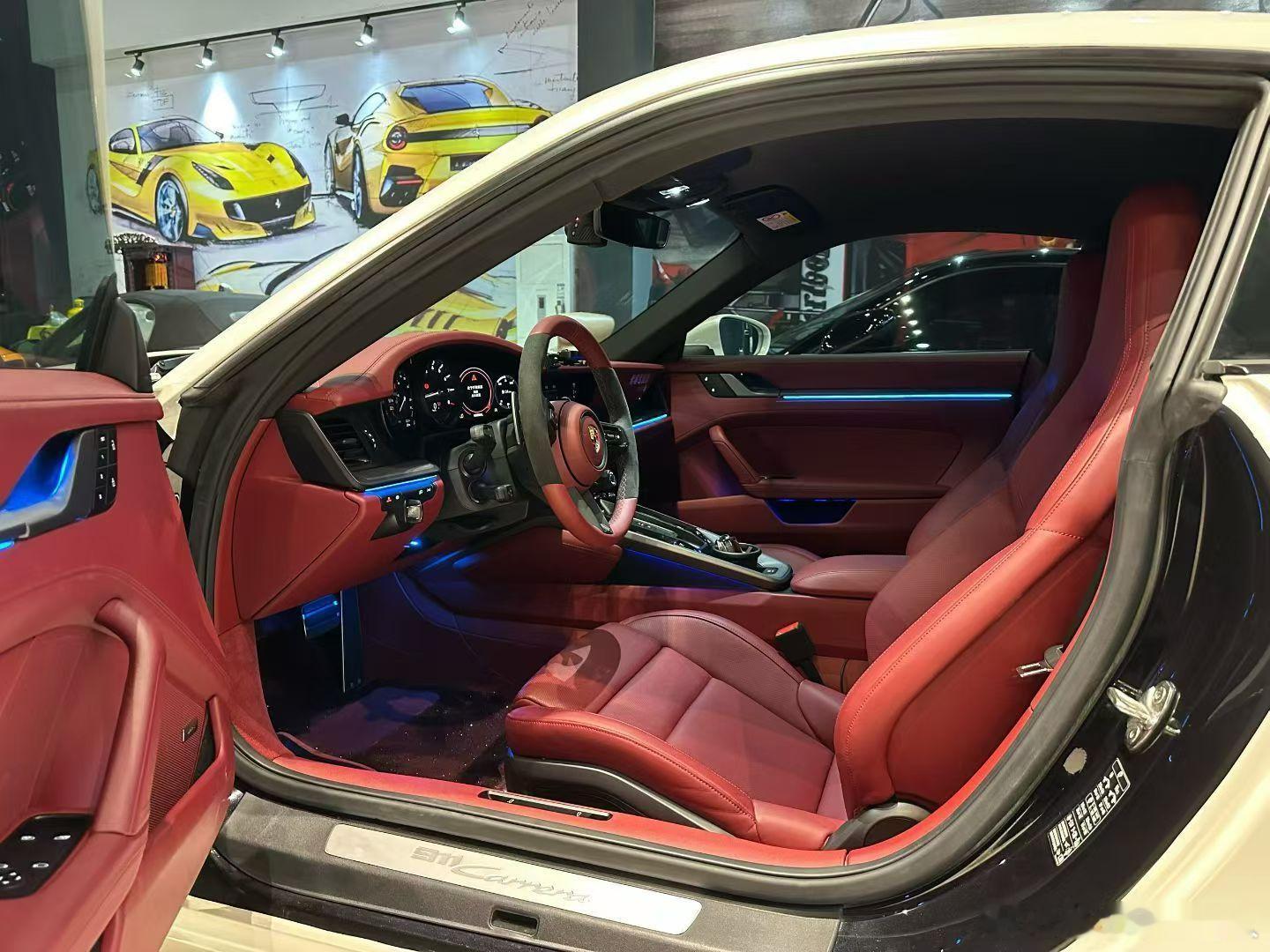 保时捷992、大满配、准新、25年上牌、3200公里、查博士S级、升级全套GT3