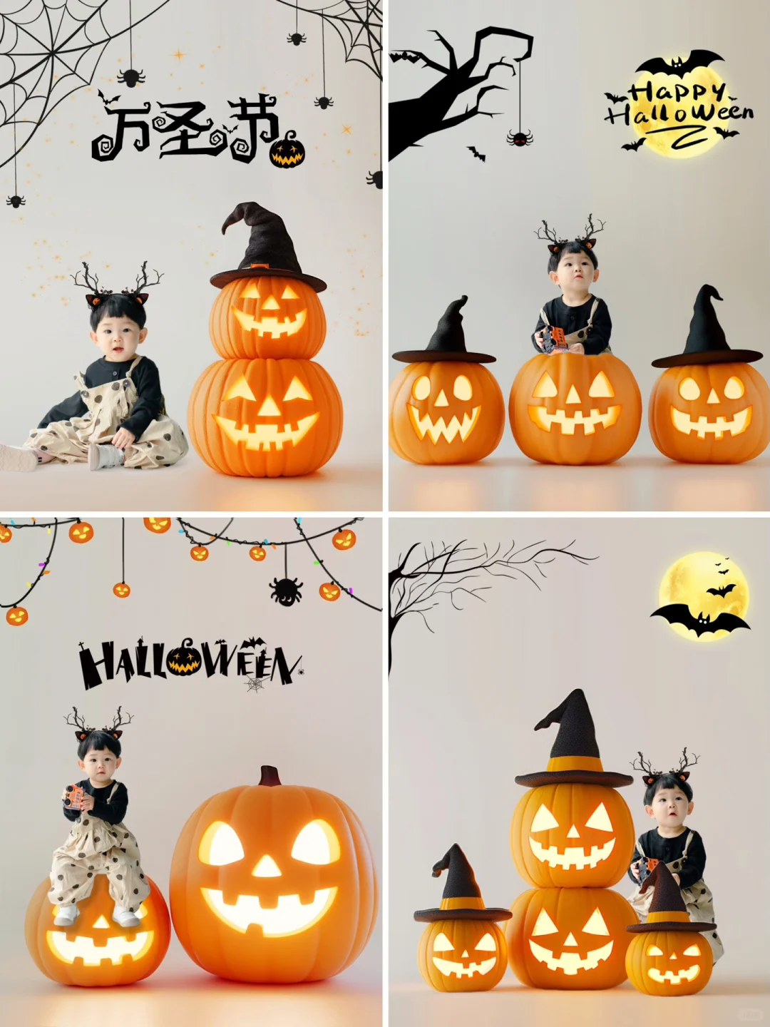 万圣节🎃创意照来啦❗️附素材