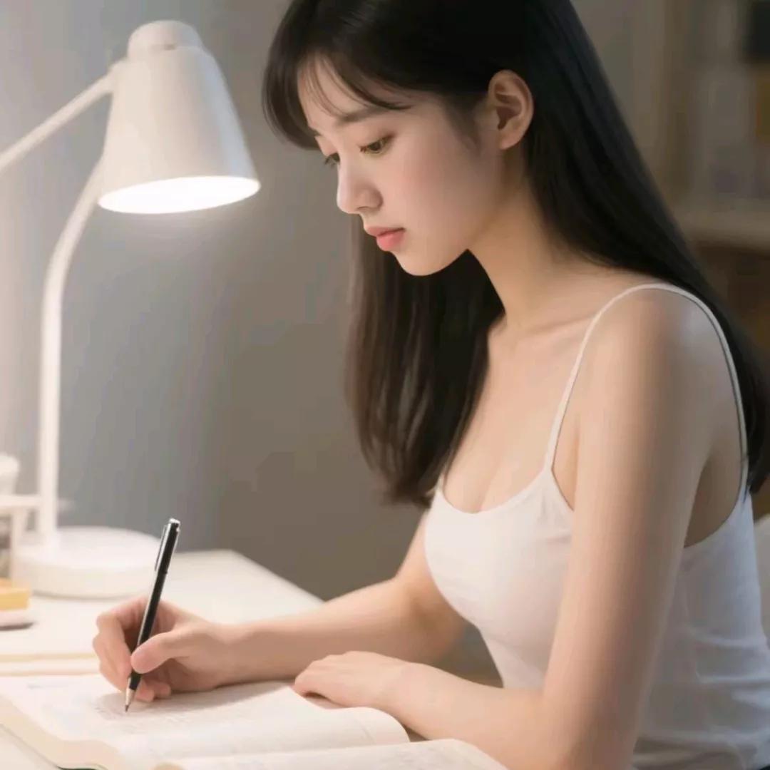 静谧夜晚，沉浸在学习的海洋里✨独处的安静时光 我在成长中学习 学习收获 看书治愈