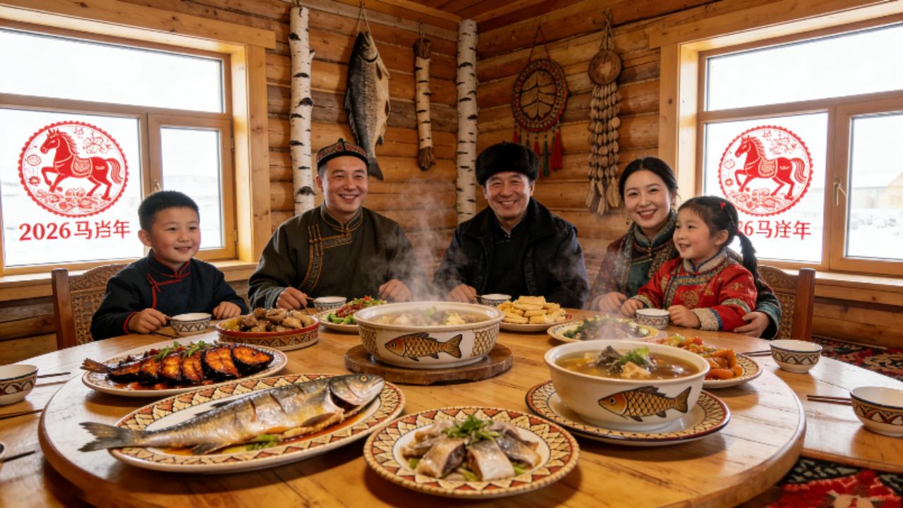 总台一桌年夜饭火了！烟火暖神州，这才是中国年最动人的模样
 
2026马年新春渐