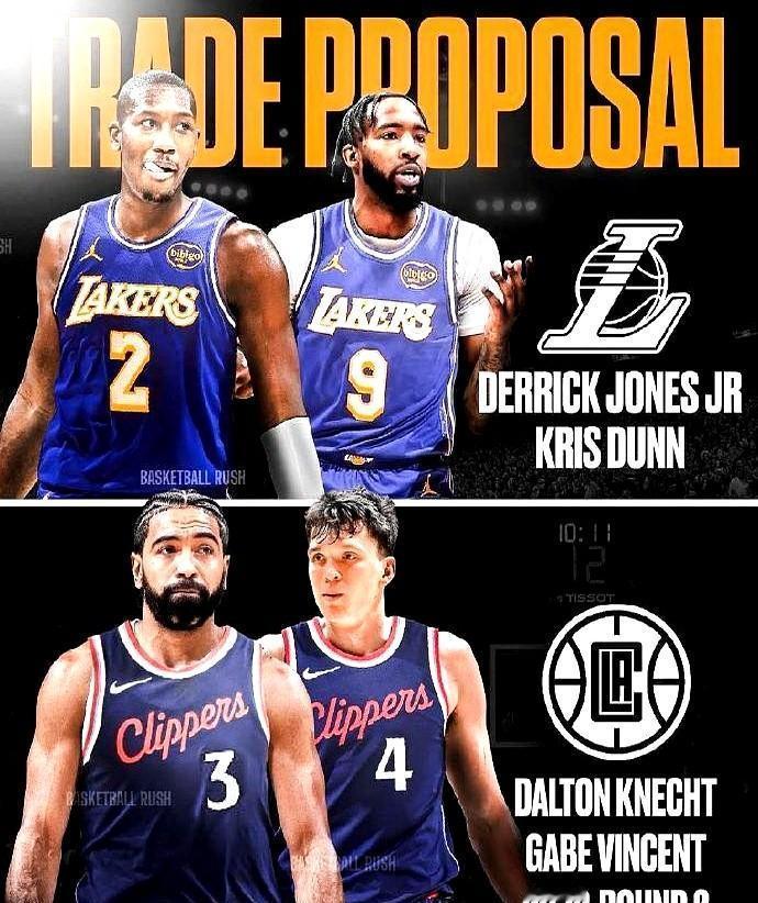 这交易，是逗我呢。
把受伤的文森特和几个未来签换邓恩？
球迷都笑了，就是不靠谱嘛